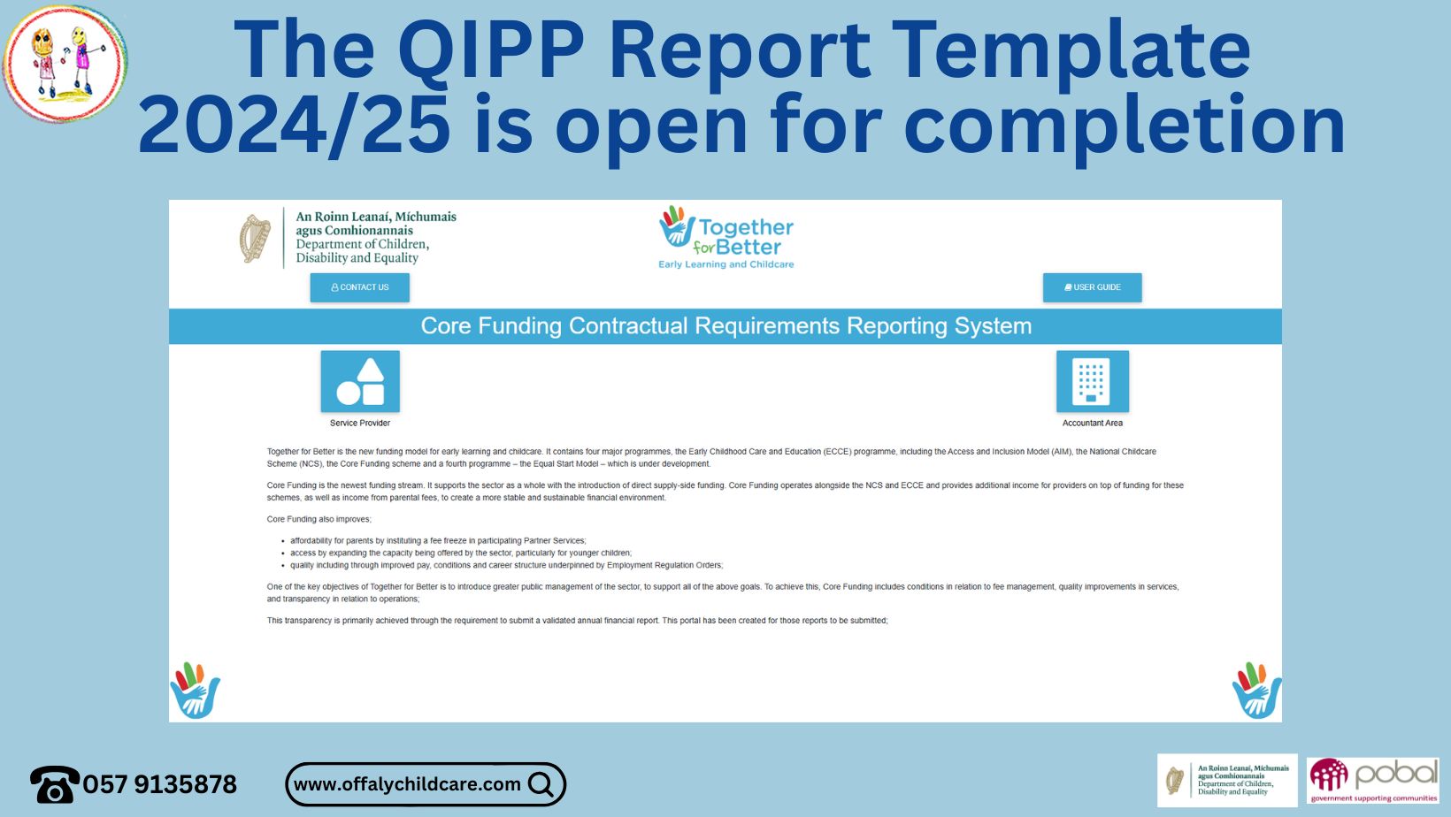 The QIPP Report Template 202425 is open for completion FB