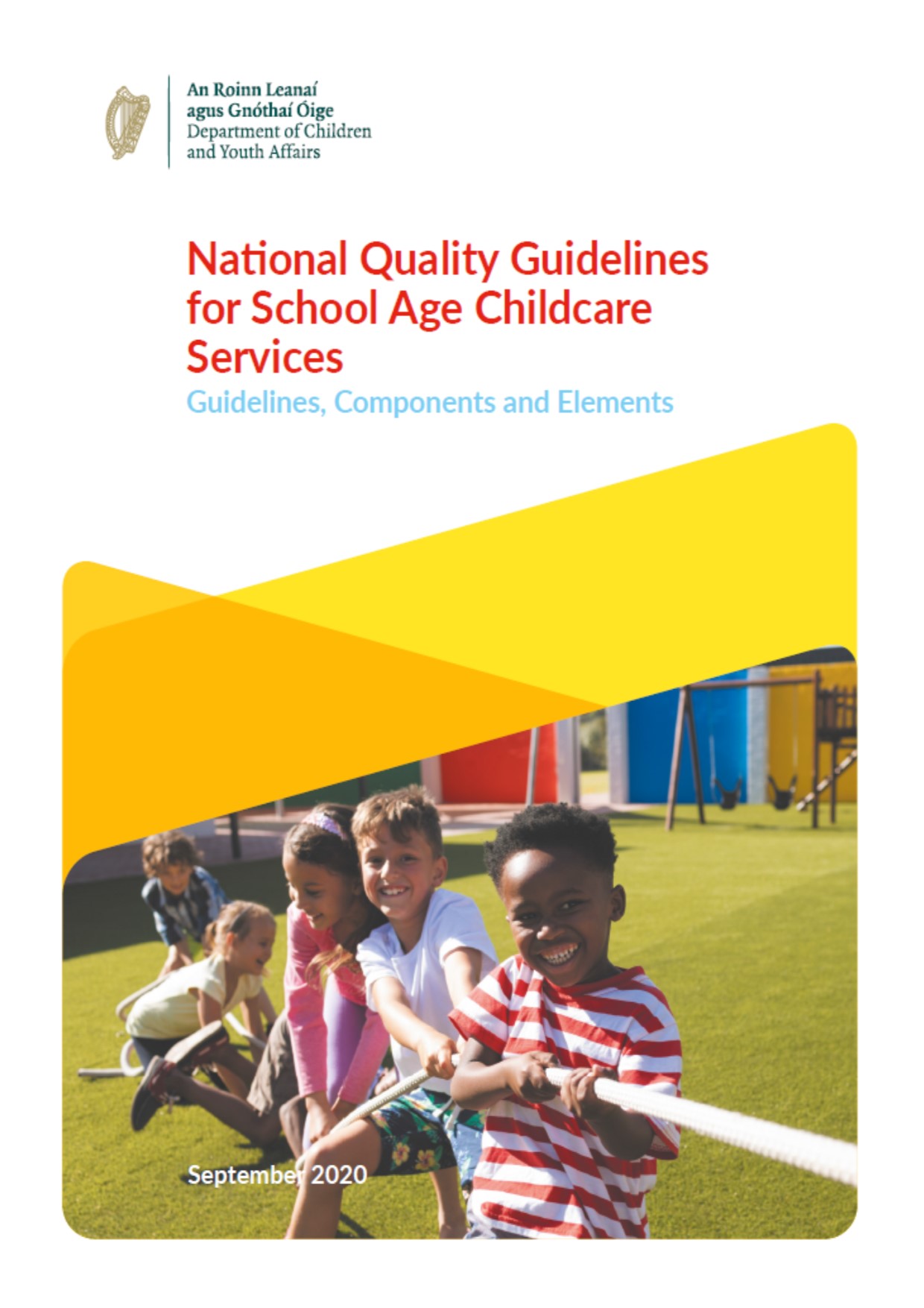 National Quality Guidelines for School Age Childcare Services