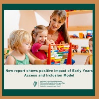 New report shows positive impact of Early Years Access and Inclusion Model thumbnail image 19012024