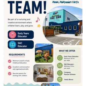 29 07 2026 job advert m & a's