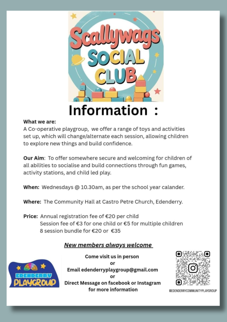 edenderry p&t poster jan 2026
