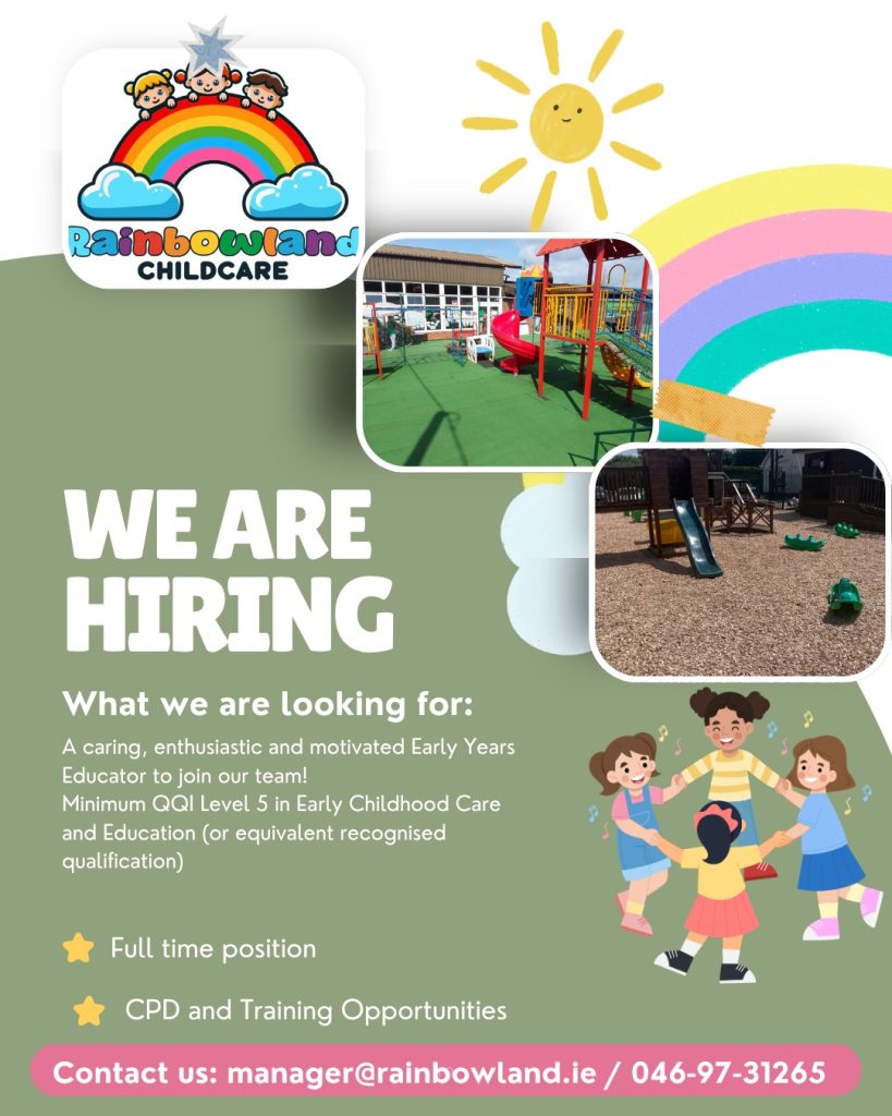 job advert rainbowland 23 07 2026