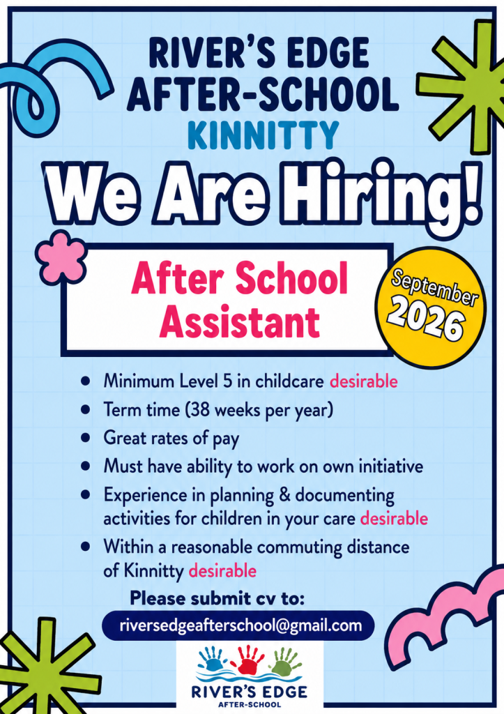 rivers edge job advert assistant