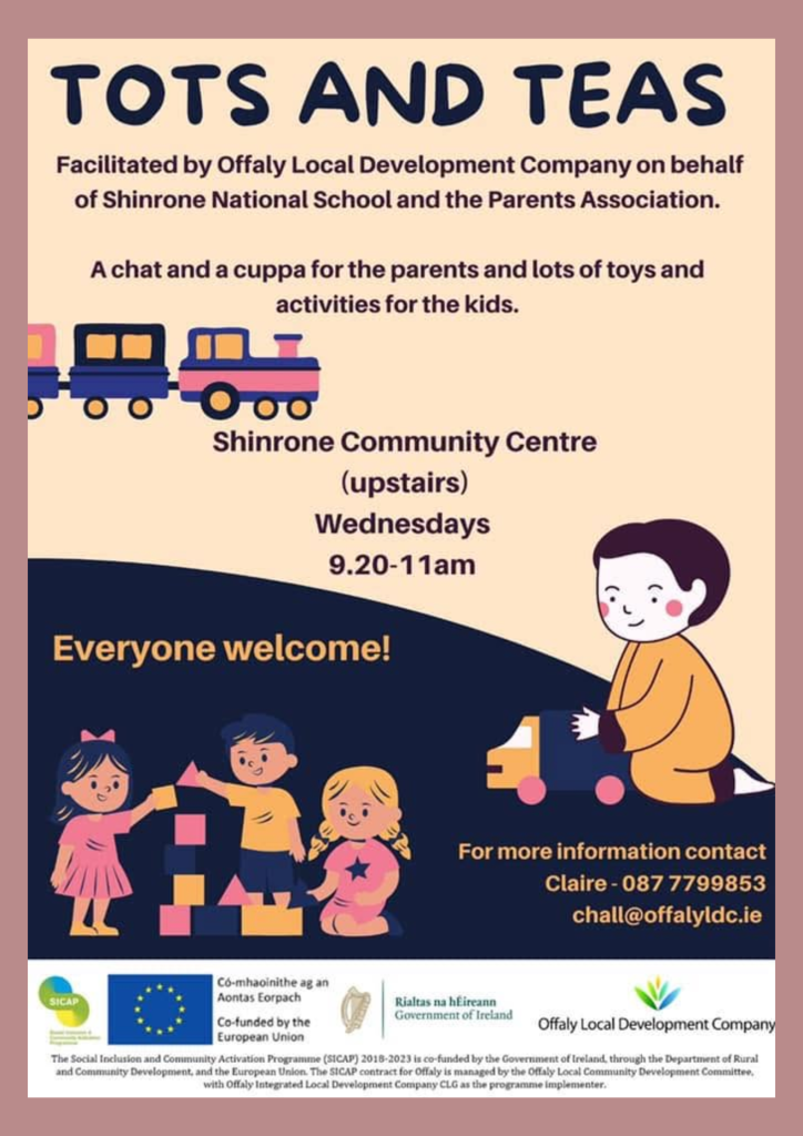 tots and teas p&t poster