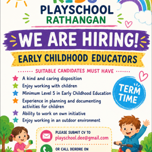 happy kids job advert 11 08 2026