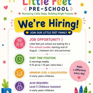 little feet job advert