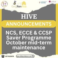 15 10 2026ncs, ecce & ccsp saver programme october mid term maintenance thumbnail